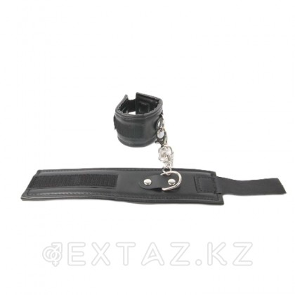 Наручники черные (экокожа) от sex shop Extaz