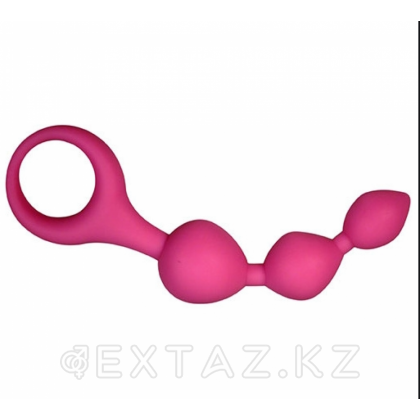 Анальная цепочка Triball розовая от Alive от sex shop Extaz фото 4