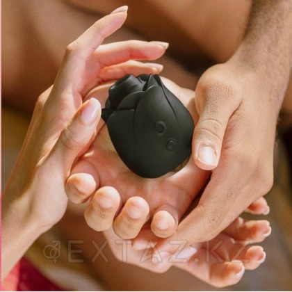 Бесконтактный клиторальный стимулятор Black Rose Silicone Clitoral Suction от sex shop Extaz фото 2