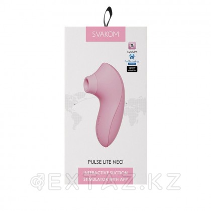 Вакуумный стимулятор клитора Pulse Lite Neo розовый Svakom от sex shop Extaz фото 7