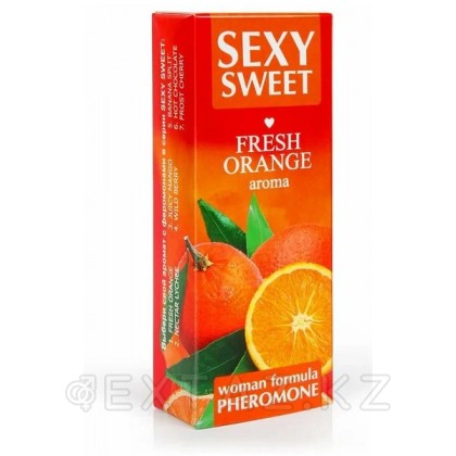 Парфюмированное средство для тела SEXY SWEET FRESH ORANGE с феромонами, 10 мл от sex shop Extaz фото 3
