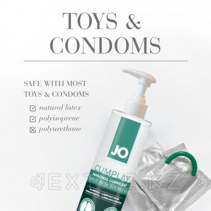 Водно-силиконовый лубрикант с имитацией спермы JO Cumplay, 240 мл от sex shop Extaz фото 4