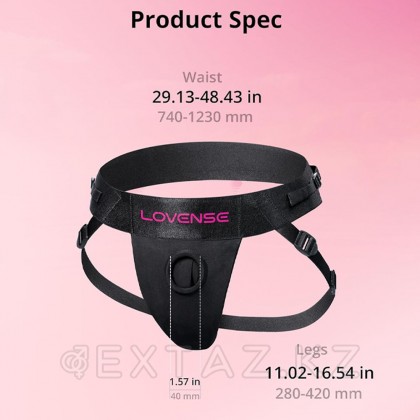 Ремешок для страпона Lovense Harness (совместим со страпоном Lapis Lovense) от sex shop Extaz фото 7