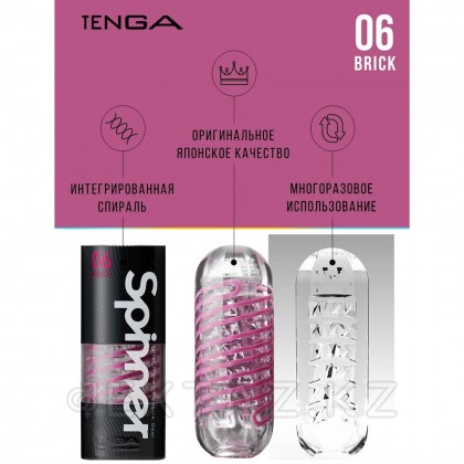 TENGA SPINNER Мастурбатор Brick от sex shop Extaz фото 12