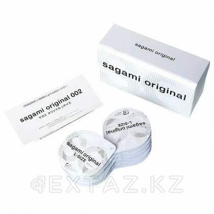 SAGAMI Original 002 полиуретановые 10 шт L-Size от sex shop Extaz фото 7