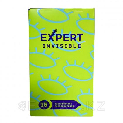 Презервативы EXPERT INVISIBLE № 12+3 (особо тонкие), 12+3 шт. от sex shop Extaz