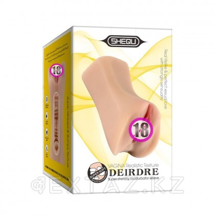 Реалистичный мастурбатор в виде вагины и половых губ Deirdre от sex shop Extaz фото 9
