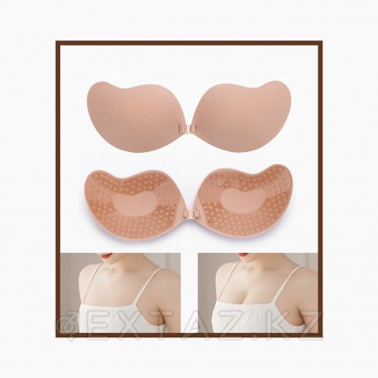 Пэстисы на грудь Оки-Чпоки, push up эффект. на силиконе, размер S, набор 2 шт, телесный   от sex shop Extaz фото 3