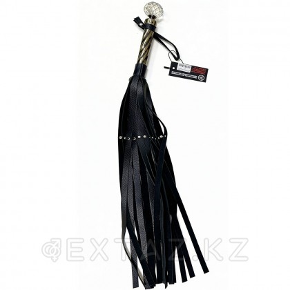 Плеть эксклюзивная BDSM Арсенал с металлической ручкой от sex shop Extaz фото 2