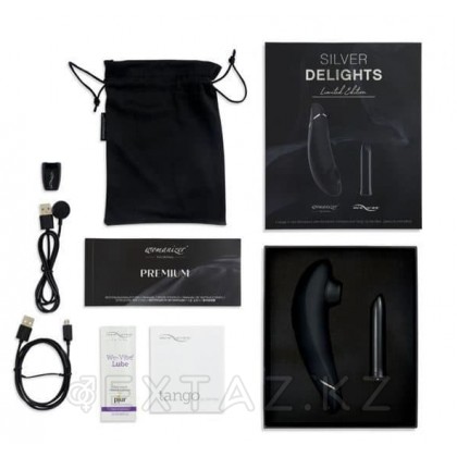 Набор Womanizer Premium + WE-VIBE Tango серебряный от sex shop Extaz фото 2
