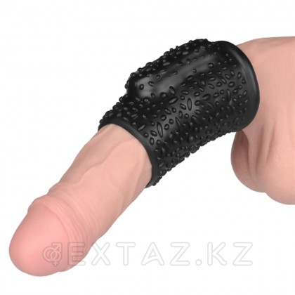 Эрекционное кольцо с вибрацией Lovetoy Knights Ring Drip черная от sex shop Extaz фото 4