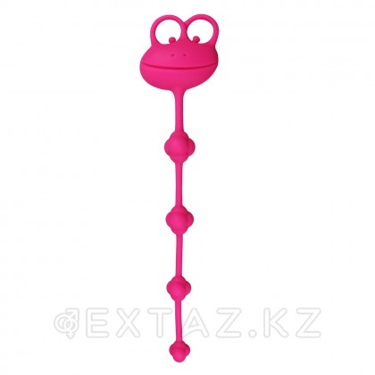 Анальная цепочка (26.Φ1.5) розовая от sex shop Extaz фото 5