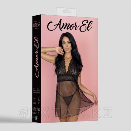 Эротическое платье Castalia L/XL черное от sex shop Extaz фото 3