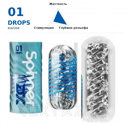 Мастурбатор Tenga Spinner DX 01 DROPS от sex shop Extaz фото 6