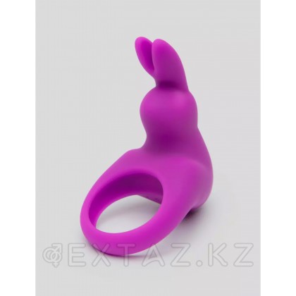 Эрекционное кольцо Happy Rabbit с вибрацией, фиолетовое, кейс в комплекте от sex shop Extaz фото 2