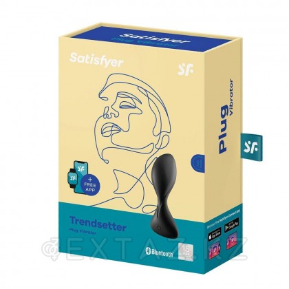 Анальный вибратор Satisfyer Trendsetter черный (Connect App) от sex shop Extaz фото 7