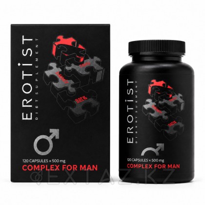 Капсулы Erotist COMPLEX FOR MAN для улучшения эректильной функции (120 капсул) от sex shop Extaz