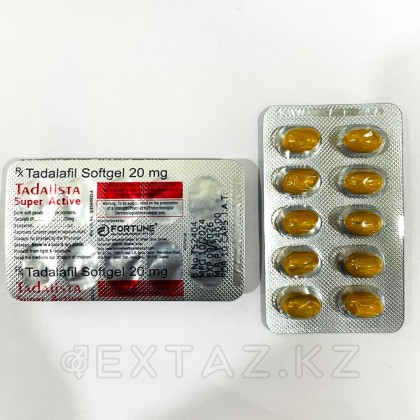 Препарат для усиления потенции Tadalista Super Active (10 таб.) от sex shop Extaz фото 11