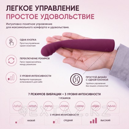 Вибратор Selove TouchBend SE101, фиолетовый от sex shop Extaz фото 7