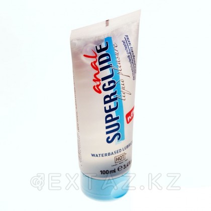 Лубрикант на водной основе anal SUPERGLIDE HOT 100 мл. от sex shop Extaz фото 3