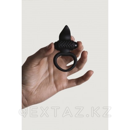 Эрекционное виброкольцо Lingus черное от Adrien lastic от sex shop Extaz фото 3