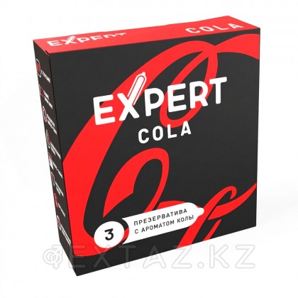 Презервативы EXPERT Cola, аромат Колы, 3 шт от sex shop Extaz фото 3