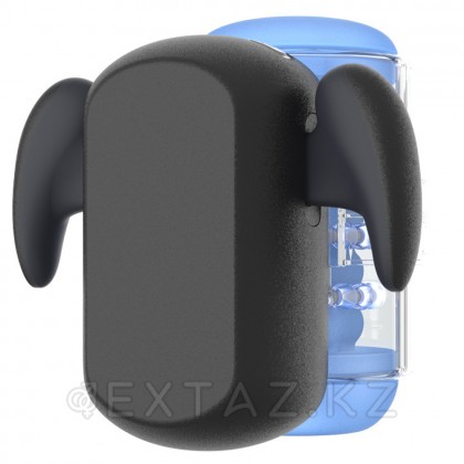 Инновационный робот-мастурбатор Black Knight с массажем бусинами от Amovibe от sex shop Extaz фото 8