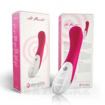Вибратор Mystim Al Punto вишневый от sex shop Extaz фото 9