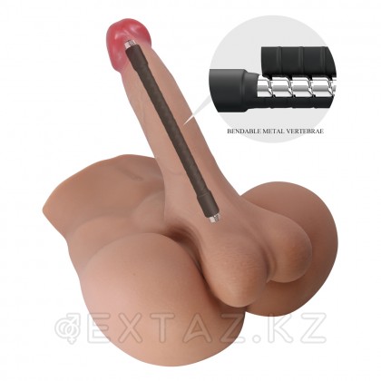 Реалистичный фаллоимитатор и мастурбатор Rhyne (анал) от sex shop Extaz фото 2