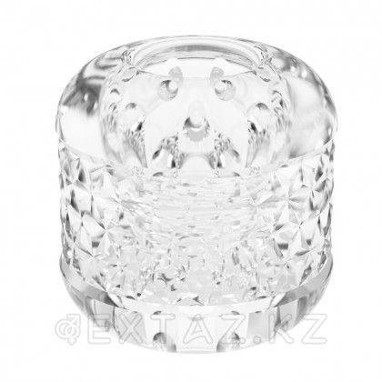 Мастурбатор с текстурированным каналом Cole прозрачный от sex shop Extaz фото 6