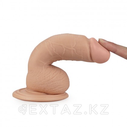 Фаллоимитатор реалистик - 18 см.  от sex shop Extaz фото 6