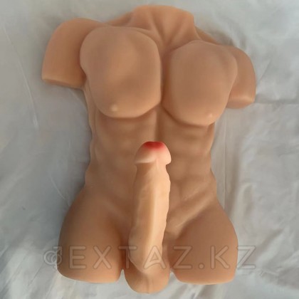 Накаченный мужской торс с пенисом John (6 кг.) от sex shop Extaz фото 5