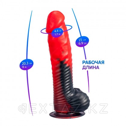 Фаллоимитатор Fantasy Devil Red от Silexd от sex shop Extaz фото 5