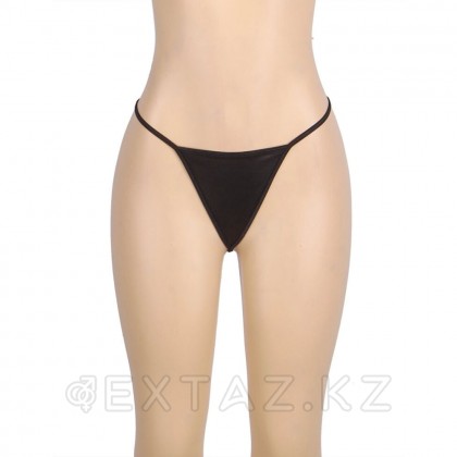 Кожаное платье с кружевом OhYeah +стринги, XS-S от sex shop Extaz фото 8