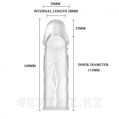 Насадка на пенис от sex shop Extaz фото 4