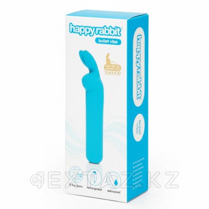 Вибропуля Happy Rabbit синяя от sex shop Extaz фото 4