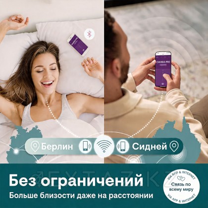 Вибратор для пар We-Vibe Chorus Pro фиолетовый от sex shop Extaz фото 9