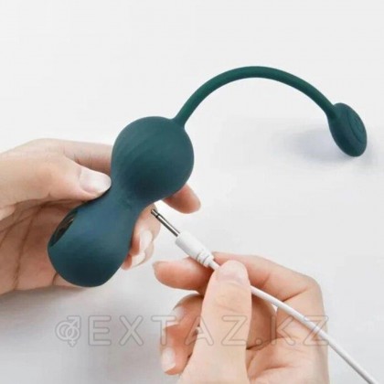 Тренажер Кегеля Magic Motion Crystal Duo темно-зеленый от sex shop Extaz фото 7