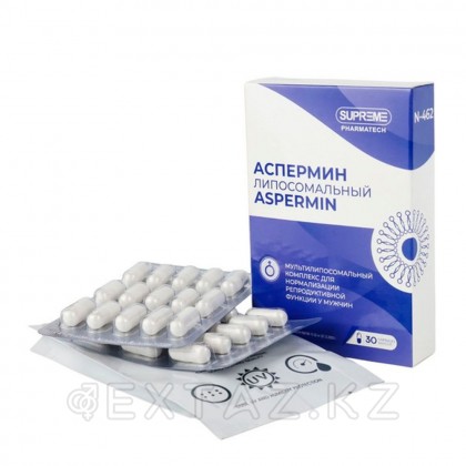 Аспермин капсулы SUPREME PHARMATECH N462 30 шт. от sex shop Extaz фото 7