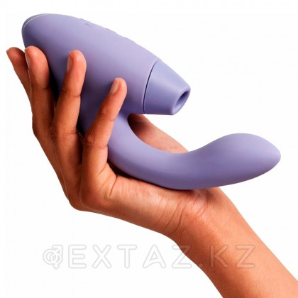 Бесконтактный клиторальный стимулятор Womanizer Duo 2, сиреневый от sex shop Extaz фото 4