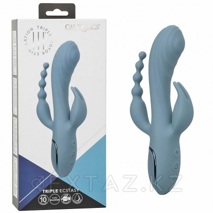 Вибратор тройного действия CalExotics III Triple Ecstasy, 11.5 см x 3.75 см от sex shop Extaz фото 10
