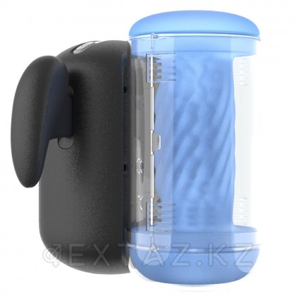 Инновационный робот-мастурбатор Black Knight с функцией пенетрации от Amovibe от sex shop Extaz фото 4