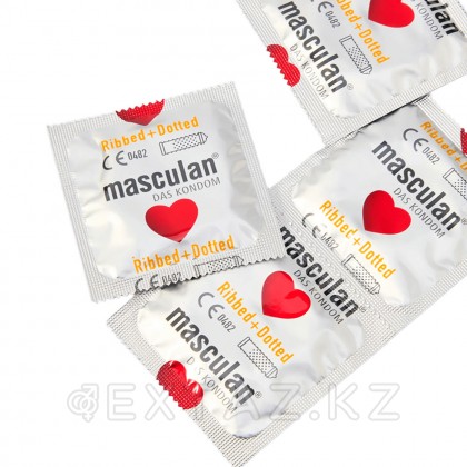 Презервативы Masculan Ribbed + Dotted, с колечками и пупырышками, №21 от sex shop Extaz фото 4