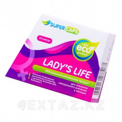 Средство возбуждающее для женщин Lady'sLife 14 капсул от sex shop Extaz фото 3