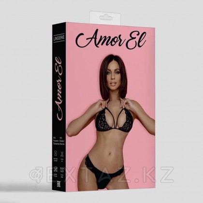 Комплект эротического белья Granada черный L/XL от sex shop Extaz фото 4