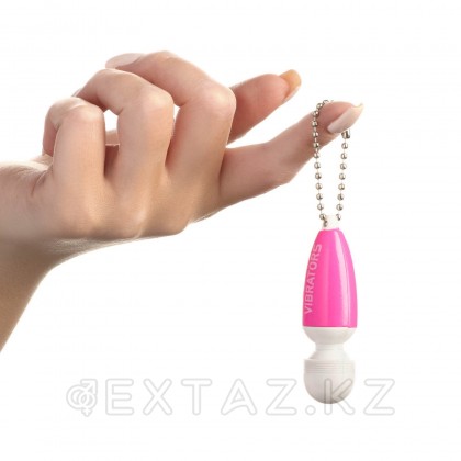 Вибратор - брелок розовый (5х2,5 см.) от sex shop Extaz фото 3