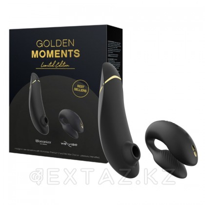 Набор We Vibe Golden Moments Collection с Womanizer premium и We-vibe Chorus Black от sex shop Extaz