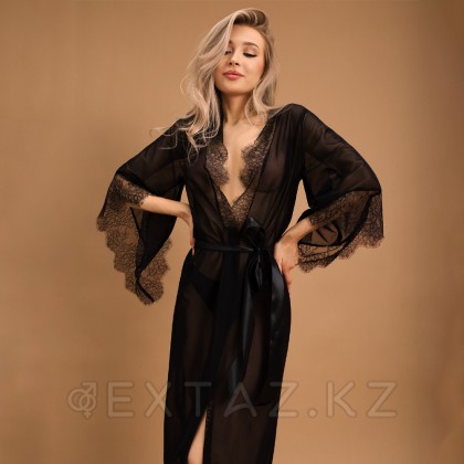 Элегантный пеньюар с отделкой кружевом (Muse) (S/M) от sex shop Extaz фото 4