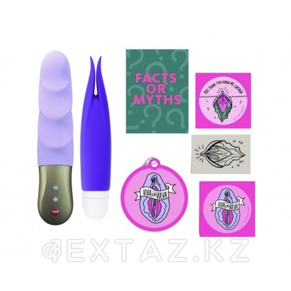 Набор: пульсатор + вибратор CLIT KIT PETITE лиловый Fun factory от sex shop Extaz фото 7