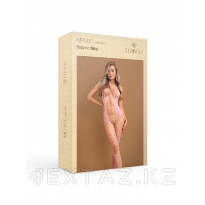 Розовый боди-комбинезон с вырезами (IMPULSE) (S/XXL) от sex shop Extaz